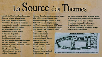 Bourbon-l'Archambault, cure thermale rhumatologie, ...